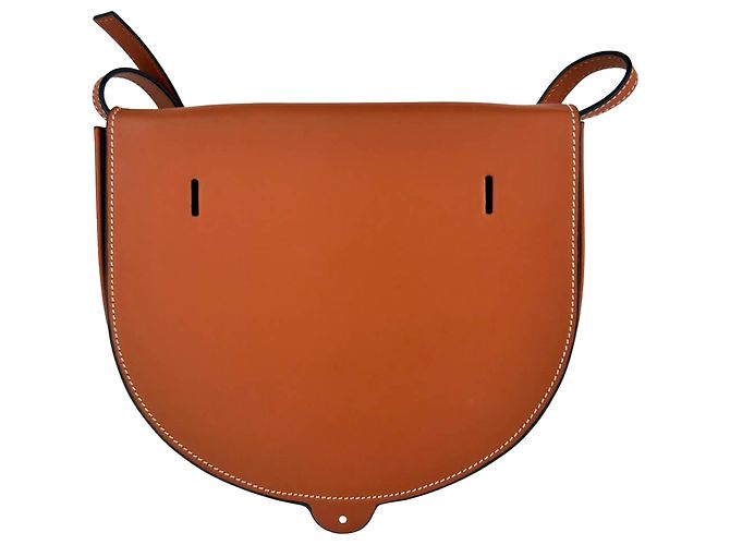 Pochette Small Heel di Loewe in pelle marrone - vista 4