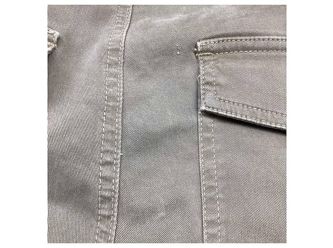 Pantalones Jenna de Nili Lotan en algodón verde - vista 4