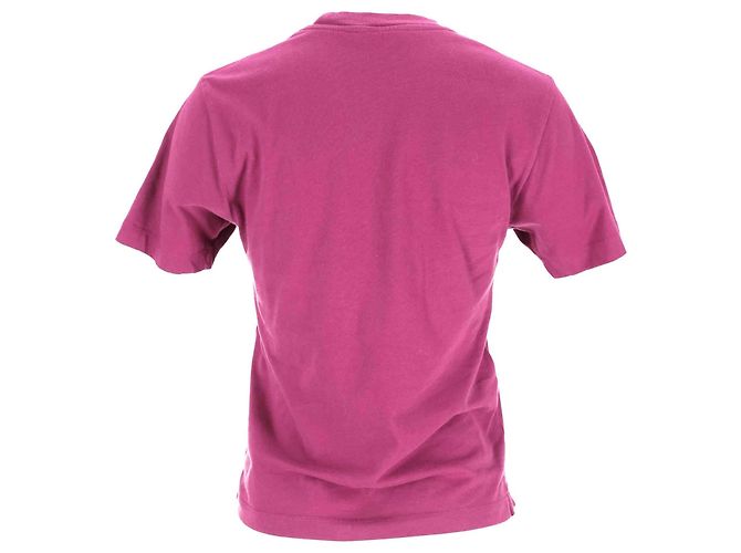 T-shirt Marni con logo in cotone rosa Marrone - vista 3