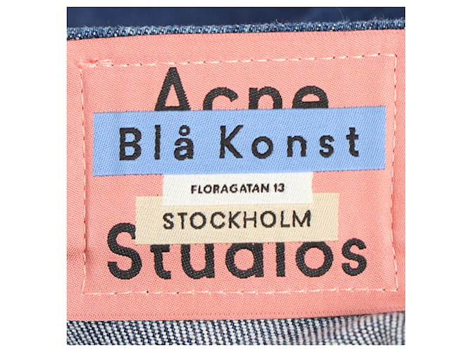 Jeans Regular Fit Acne Studios en denim azul Azul claro - vista 4