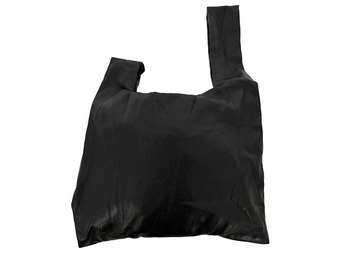 Borsa Nanushka Mini Jen in finta pelle nera Nero - vista 2