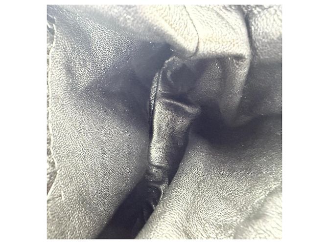 Borsa Nanushka Mini Jen in finta pelle nera Nero - vista 7