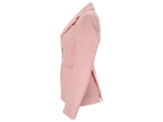 Altuzarra Einreihiger Blazer aus rosa Virgin Wool Pink - Ansicht 9