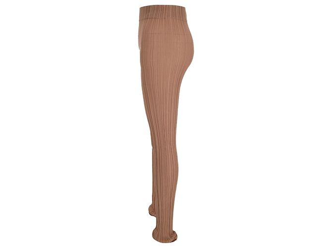 Leggings Keera Acne Studios en algodón beige - vista 2