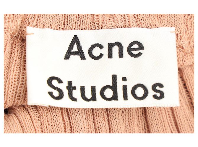 Leggings Keera Acne Studios en algodón beige - vista 4