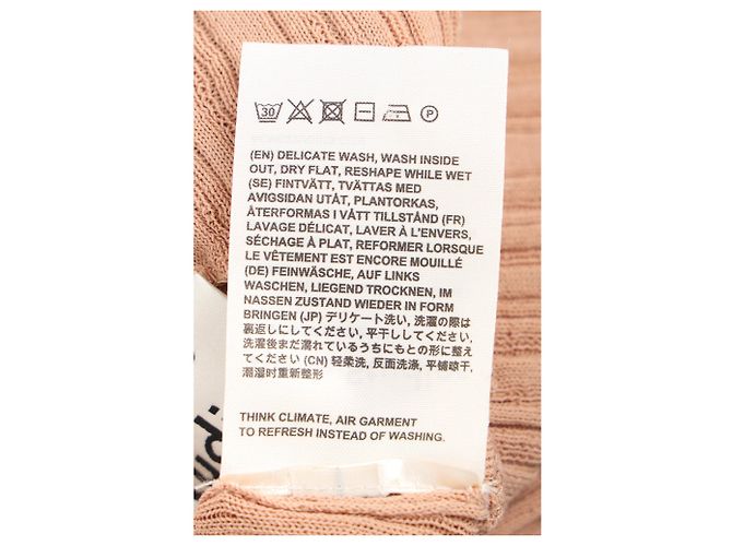 Leggings Keera Acne Studios en algodón beige - vista 6