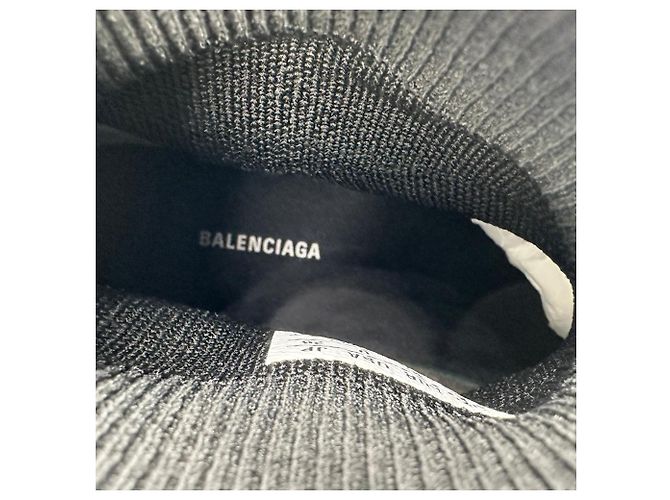 Everyday Baskets Speed Trainer Balenciaga en polyester noir - vue 12