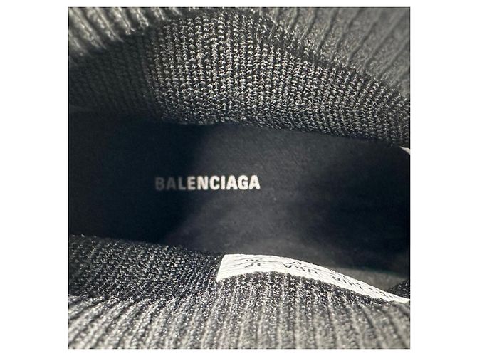 Everyday Baskets Speed Trainer Balenciaga en polyester noir - vue 13