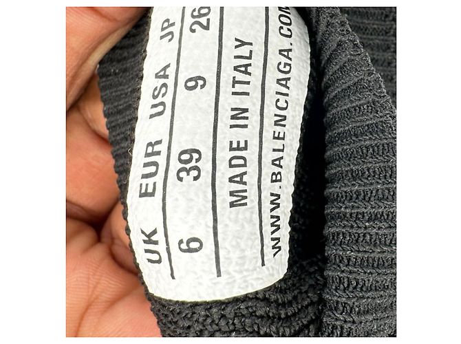 Everyday Baskets Speed Trainer Balenciaga en polyester noir - vue 14