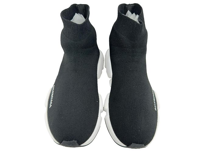 Everyday Baskets Speed Trainer Balenciaga en polyester noir - vue 3