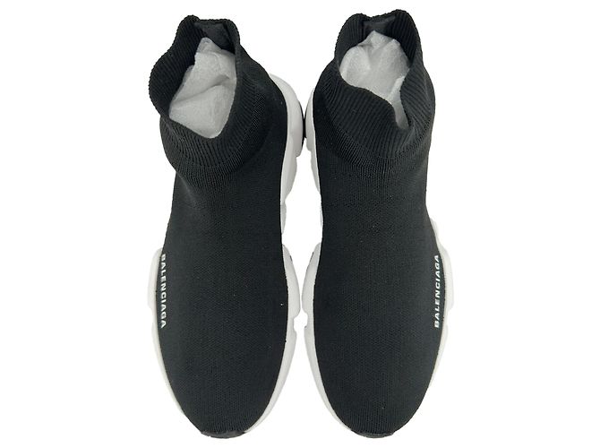 Everyday Baskets Speed Trainer Balenciaga en polyester noir - vue 4