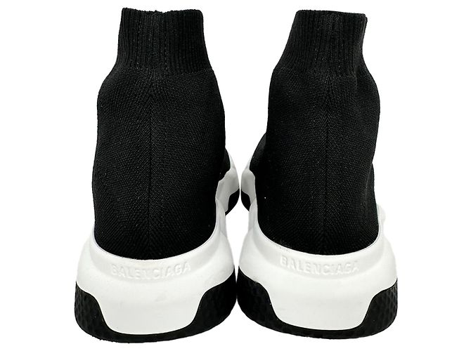 Everyday Baskets Speed Trainer Balenciaga en polyester noir - vue 7