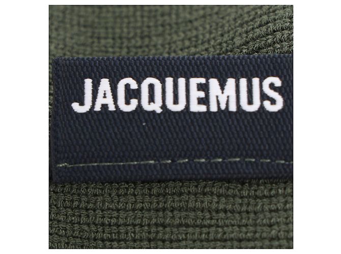 Short de punto Le Short Pralu de Jacquemus en viscosa verde Verde oliva - vista 4