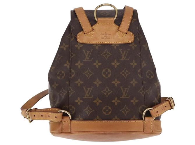 Louis Vuitton Montsouris Monogram MM Marrone - vista 2
