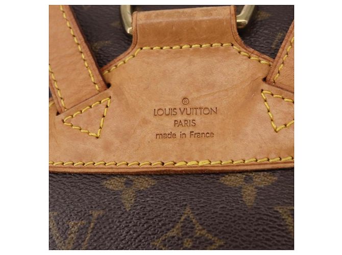 Louis Vuitton Montsouris Monogram MM Marrone - vista 6