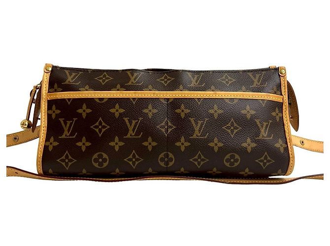 Borsa a tracolla Louis Vuitton Popincourt Long Monogram Marrone - vista 2