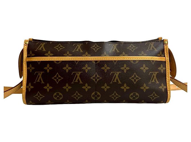 Borsa a tracolla Louis Vuitton Popincourt Long Monogram Marrone - vista 4