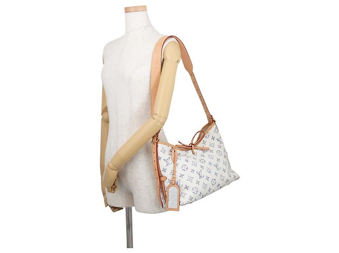 Borsa a tracolla Louis Vuitton Monogram Jacquard Multicolore Bianco sporco Monogramma - vista 4