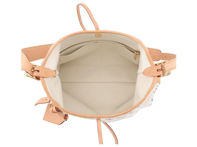Borsa a tracolla Louis Vuitton Monogram Jacquard Multicolore Bianco sporco Monogramma - vista 5