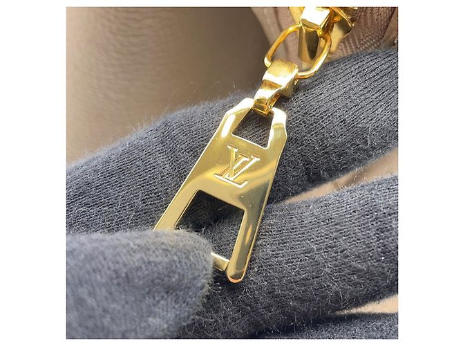 Borsa Louis Vuitton Monogram Empreinte Grand Palais MM Grigio - vista 12