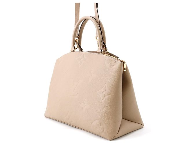 Borsa Louis Vuitton Monogram Empreinte Grand Palais MM Grigio - vista 2