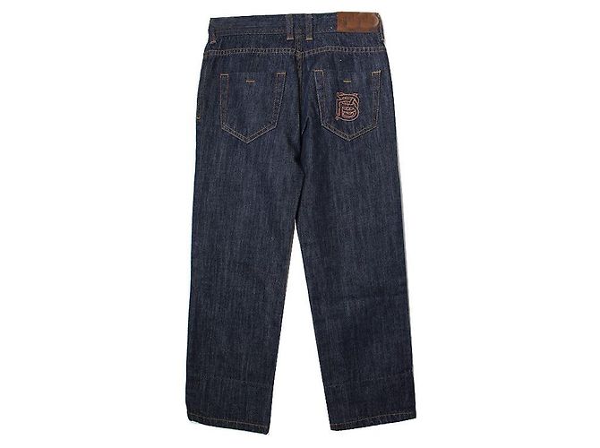 Burberry Pantaloni in denim per bambino Marrone - vista 2