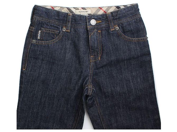 Burberry Pantaloni in denim per bambino Marrone - vista 4