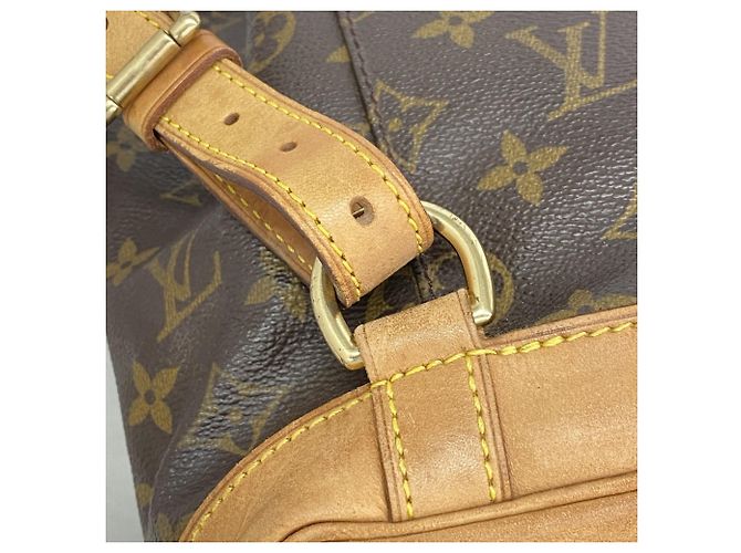 Sac à dos Louis Vuitton Monogram Montsouris MM Marron - vue 11