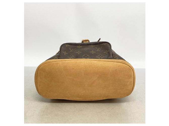Sac à dos Louis Vuitton Monogram Montsouris MM Marron - vue 3