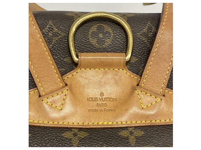 Sac à dos Louis Vuitton Monogram Montsouris MM Marron - vue 5