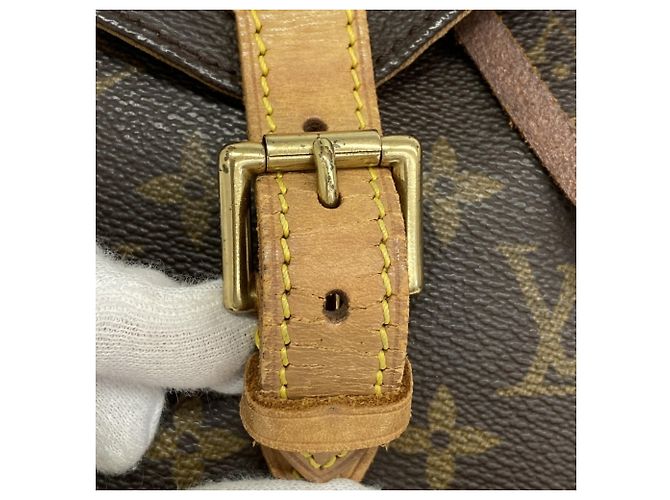 Sac à dos Louis Vuitton Monogram Montsouris MM Marron - vue 9