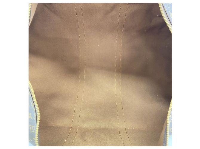 Borsa Boston Louis Vuitton Monogram Keepall 55 Marrone - vista 4