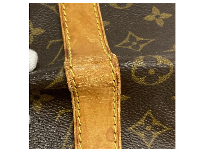 Borsa Boston Louis Vuitton Monogram Keepall 55 Marrone - vista 6
