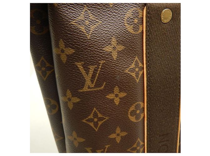 Borsa Tote Louis Vuitton Monogram Cabas Bobour Marrone - vista 10