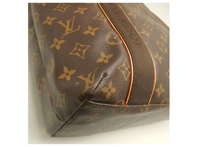 Borsa Tote Louis Vuitton Monogram Cabas Bobour Marrone - vista 13