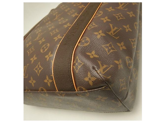Borsa Tote Louis Vuitton Monogram Cabas Bobour Marrone - vista 14