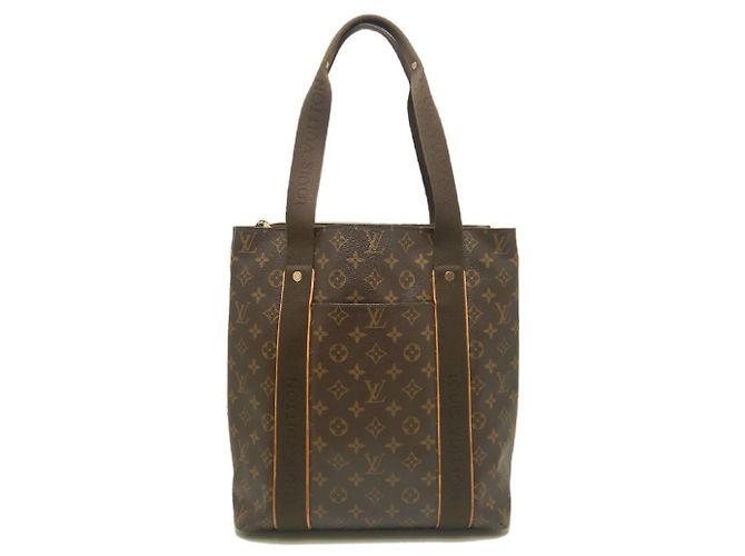 Borsa Tote Louis Vuitton Monogram Cabas Bobour Marrone - vista 2