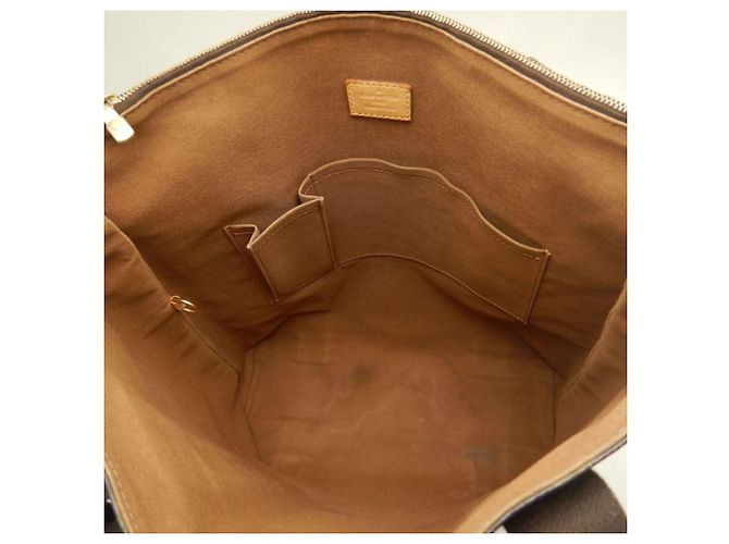 Borsa Tote Louis Vuitton Monogram Cabas Bobour Marrone - vista 4