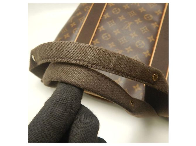 Borsa Tote Louis Vuitton Monogram Cabas Bobour Marrone - vista 8