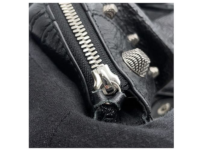 Everyday Borsa a mano in pelle nera Balenciaga Nero - vista 11