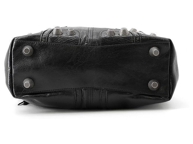 Everyday Borsa a mano in pelle nera Balenciaga Nero - vista 3