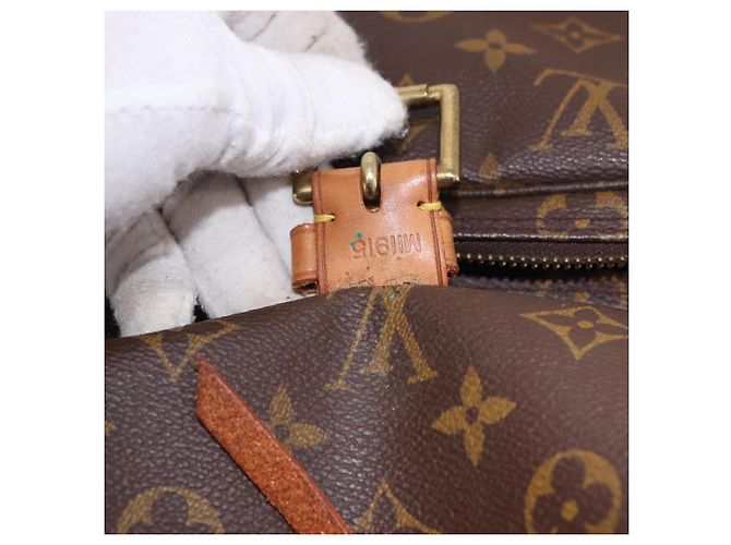 Louis Vuitton Montsouris Monogram GM Marrone - vista 7