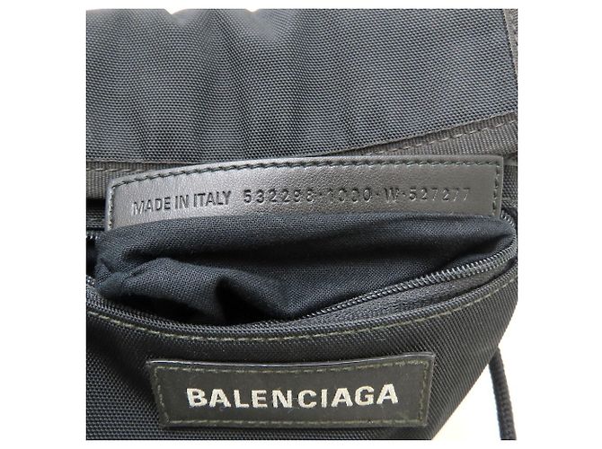 Balenciaga Explorer Small Pouch Sacoche Nero - vista 10