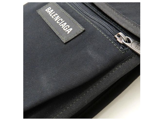 Balenciaga Explorer Small Pouch Sacoche Nero - vista 15