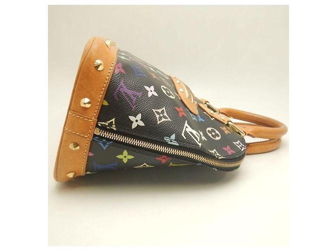 Borsa Louis Vuitton Alma PM Multi-color Nero - vista 5