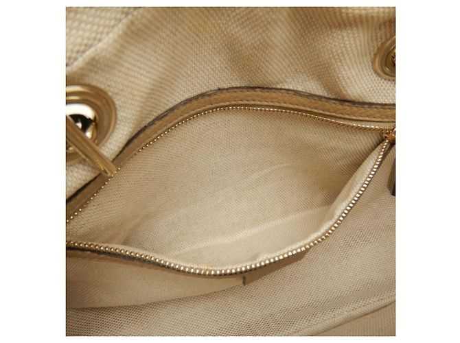 Borsa a tracolla con catena Soho di Gucci Beige - vista 17