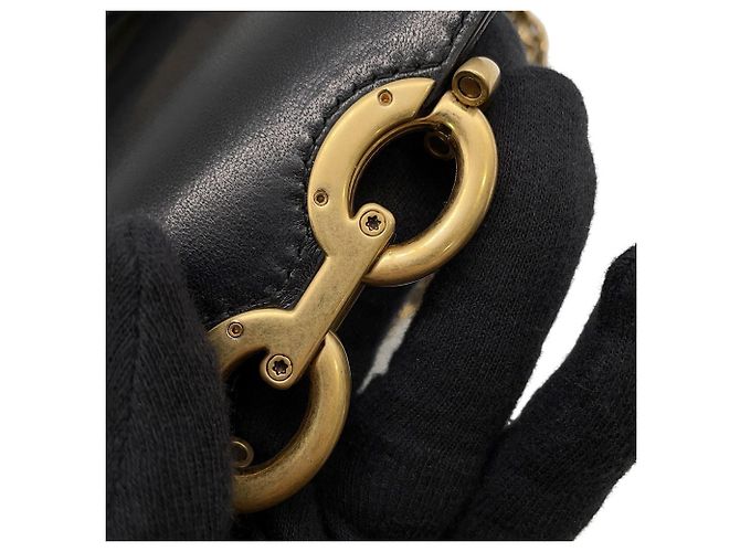 Portafoglio con catena Yves Saint Laurent in nero - vista 12