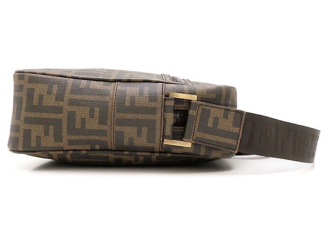 FENDI Zucchino 8BT098 Borsa a tracolla Marrone - vista 3