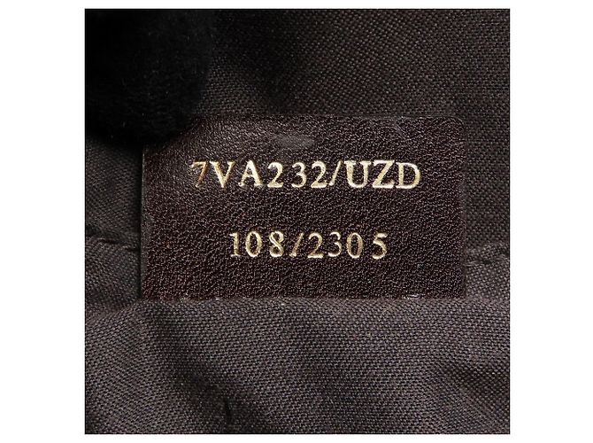 FENDI Zucchino 8BT098 Borsa a tracolla Marrone - vista 8