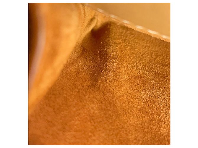 Borsa Yves Saint Laurent in pelle beige - vista 11